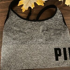 PINK Victoria's Secret Gray Tank Top‎